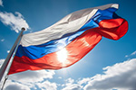 Russische Flagge